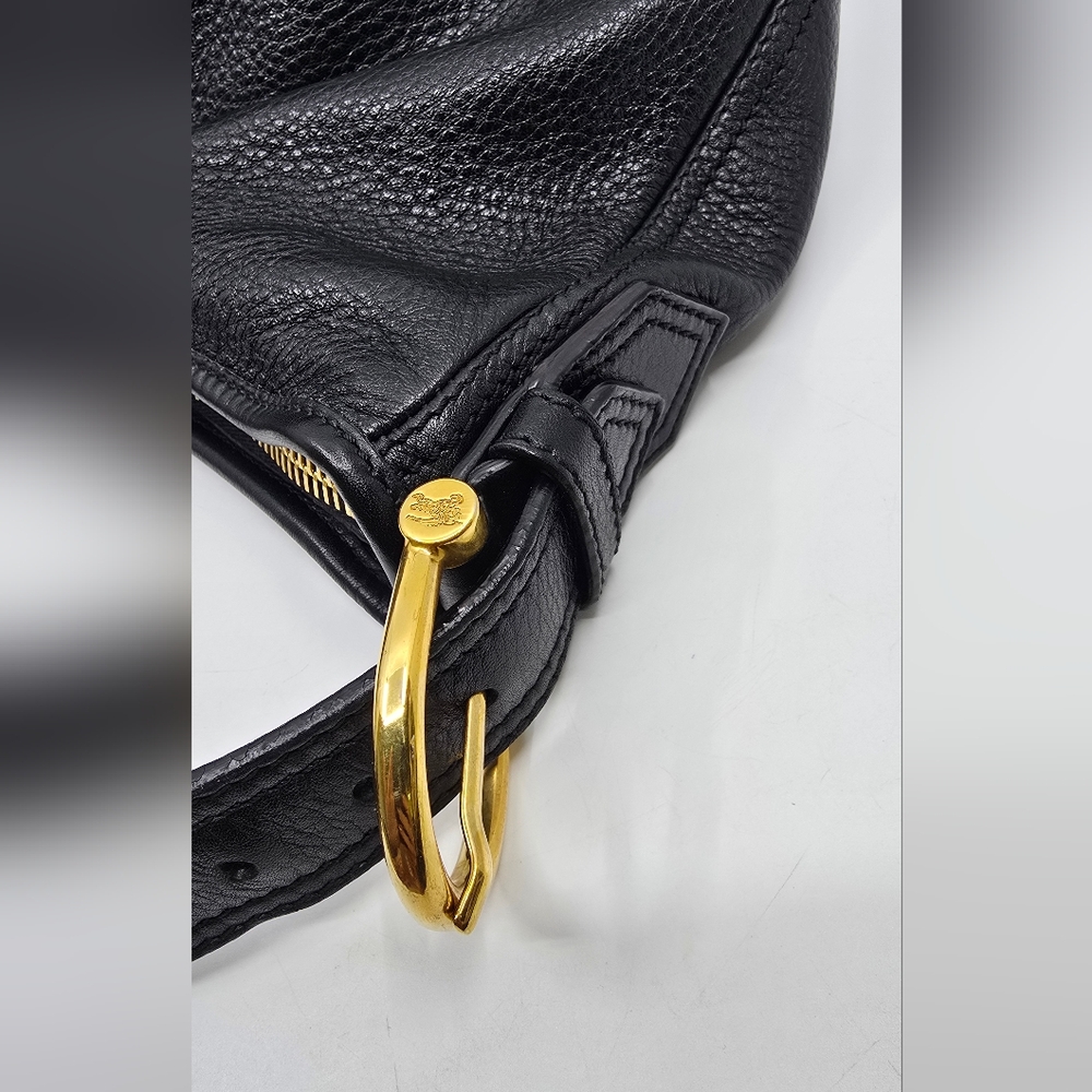 Burberry Prorsum Pebbled Leather Hobo Bag - Picture 11 of 16